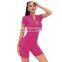 2020 Hot Wholesale Women's Sexy Zipper Stand Collar Skinny Jumpsuit