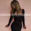 Hot Sales 2020 Spring&Summer Women Long Sleeve Backless Bodycon Party Dresses Lady Sexy Mini Club Dress