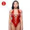 summer beach ladies fashion hot sexy girl bikini deep v-neck open back beach beachwear bikinis 2020 women bikini swimwear