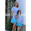 mesh bottom mother and daughter dresses mommy and me clothes family look mom mum and baby girls matching dress family outfits