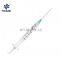 Medical CE ISO Approved 3ml Syringe Disposable with 23G Needle Luer Lock