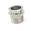 sanitary stainless steel  tri clamp hexagonal male thread ferrule adapter