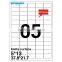 SINMARK Matte surface 38mm*22mm sticker paper manufacturers