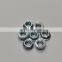 High quality DIN knurled carbon stainless steel galvanized zinc plated M6 hex head serrated flange nut M4 M5 M8 M10