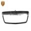 Auto Parts MSY Style Glossy Carbon Fiber Front Bumper Grill Mesh Frame Cover For Bentley Bentayga