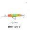 5cm 5.7g artificial   freshwater  saltwater  floating minnow hard body bait plastic fishing  lures