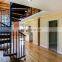 CBMMART cheap indoor steel wood spiral staircase prices