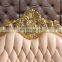 luxurious italian royal furniture antique baroque gold king bed bedroom sets