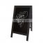 Perfect Indoor Outdoor Use Wooden Blackboard Stand For Artsy Signs