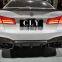 CLY Carbon Firber Rear Lip For 2018+ BMW G30 G38 Modified 3D Diffuser Back Lip
