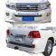 Front and Rear Bumper  Guard with LED for land Cruiser LC200 2012 2013 2014 Body Kits bodykit Facelift