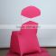 Red Wedding Chair Cover Spandex Band With Buckle