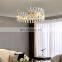 Postmodern Nordic Creative Light Luxury Crystal Chandelier Hotel Villa Restaurant Bedroom High-end LED Lamp