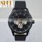 2016 men watch nylon strap 3 subdial sport army style japan quartz movement