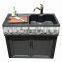 outdoor/indoor natural stone granite cookware set kitchen polished granite bathroom wash basin