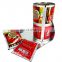 Custom aluminum foil cpp sterile retort pouch ketchup sachet packaging roll film for auto filling tomato suace