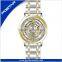 OEM&ODM Mechanical Watch with Stainless Steel Band or Genuine Leather Strap