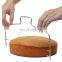Stainless Steel Cake Stands Adjustable Wire Cake Cutter Slicer Leveler DIY Cake Baking Tools Kitchen Accessories Bread Baking