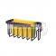 Kitchen Sink Sponge Holder Bathroom Soap Brush Holder Black Sink Storage Organizer Caddy Basket