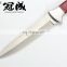 Exquisite tactical hunting knife stainless steel with wood handle