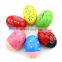 Wood Hand Shaker Egg Intelligence Percussion Toy For Early Learning Musical Instruments Wooden Percussion Musical Egg shaker