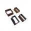 Fence, fence, garden, fence, internal and external connectors, wood plastic accessories, floor fastener 80 * 35