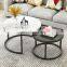 Modern Nordic Coffee Table Living Room Simple Tea Table Set Small Light Luxury Apartment Table White Black