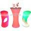Luminous Disco Table and Chairs Wedding Lighting 110cm Table Rechargeable Led High Table Bar Stools