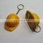 Plastic Bottle Opener Keychain with Safety Helmet Shape,wholesale low price high quality bottle opener