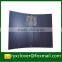 Business A4 size PP plastic ring binder folders with spine pocket