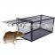 Black Silver Firm Metal Rat Cage Mouse Trap Cage