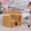New Arrival Rattan Dollhouse for games Small house Playhouse Wicker High Quality for Kid Toy Wholesale Supplier