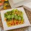 10”Hot Selling Party Restaurant Eco-Friendly Disposable Biodegradable Plates Sugarcane Bagasse Square Plates(500/ Case)