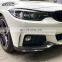 F32 Carbon Fiber Front Bumper Splitter Front Bumper Trim For BMW 4 Series F32 M-Tech