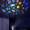 New HD Image Large Projection Area Rotation Replacement Film Universe Star Galaxy Projector Light with Speaker White Noise