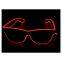 Glow in Dark Party AAA Battery Wire/Wirelss Light up EL Glasses