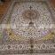 chinese handwoven cotton and silk carpet turkish carpet prayer mat 8x10 ft