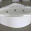Acrylic Triangle Bath Tub with optional apron, freestanding corner acrylic tub SY-2020