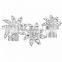 Elegant High End Wholesale Crystal Wedding Hair Accessories Fashion Flower Hair Accessories