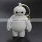 Cartoon Action Figure Plastic Keychain for Promotion Keychains For Kids