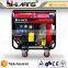 four wheels transportable 1.8KVA welding generator