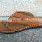 high grade genuine leather flip-flops leather flip flops OEM