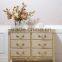 Foshan Romantic French Wood Bedroom Set White Wedding Bed Girls Bedroom Furniture