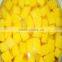 Canned yellow peach in syrup
