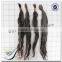 32" long hair in stock unprocessed natural virgin grey hair bulk gray human braiding hair