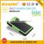new products portable 8000mAh Solar Power Bank External Battery Mobile Charger For iPhone HTC