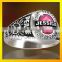 Brass cheap campionship hand rings new design mens rings with stones