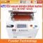 Screen protector making machine for mobile phone lcd monitor 2 in 1 oca vacuum laminating machine with air bubble remover