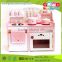 2016 New Item Kids Kitchen Toy Intelligent Pretend Play Set Wooden Child Game                        
                                                Quality Choice