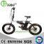 CE Small Foldable 20 Inch Fat Tyre Road Bike Electric 250W